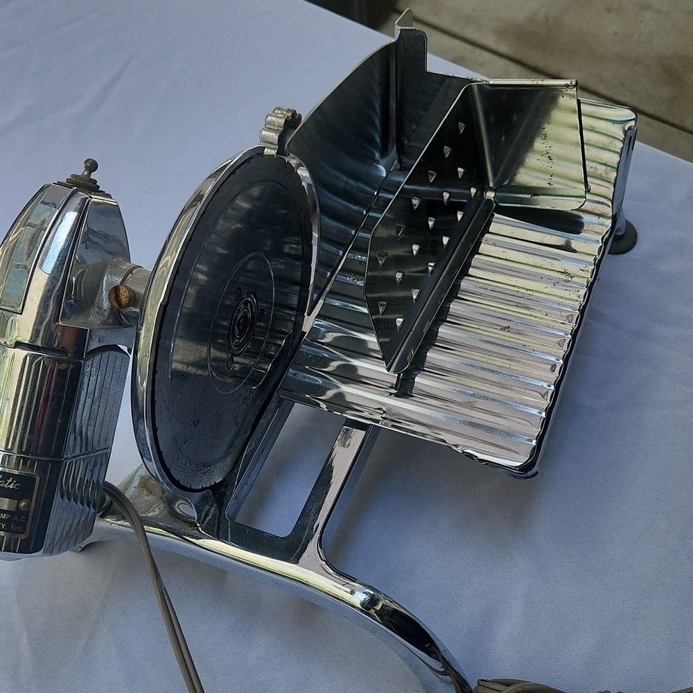 Electric Meat Slicer - Silver - Picture 3 of 5